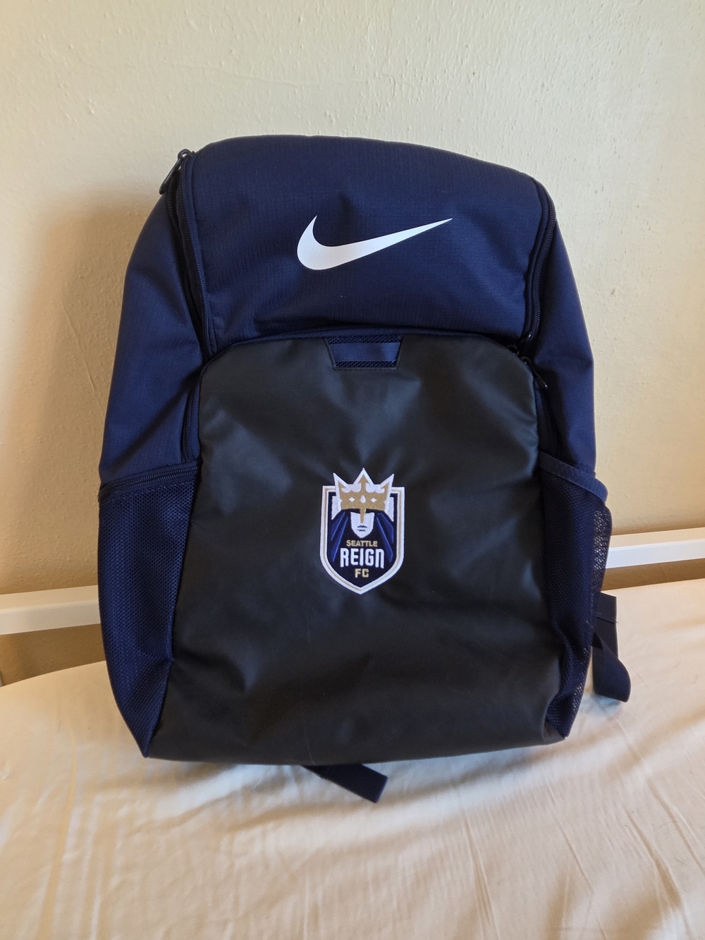 Nike Navy and Black Seattle Reign FC Backpack